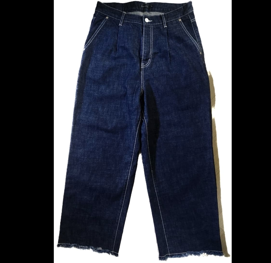 Vastic 핀턱 인디고데님팬츠 상품이미지1