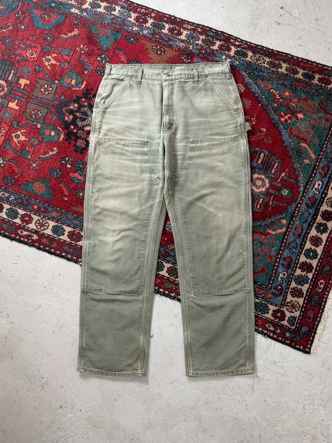 OG USA Made 칼하트 더블니 모스그린 칼하트 B01 MOS 썩블니 상품이미지1