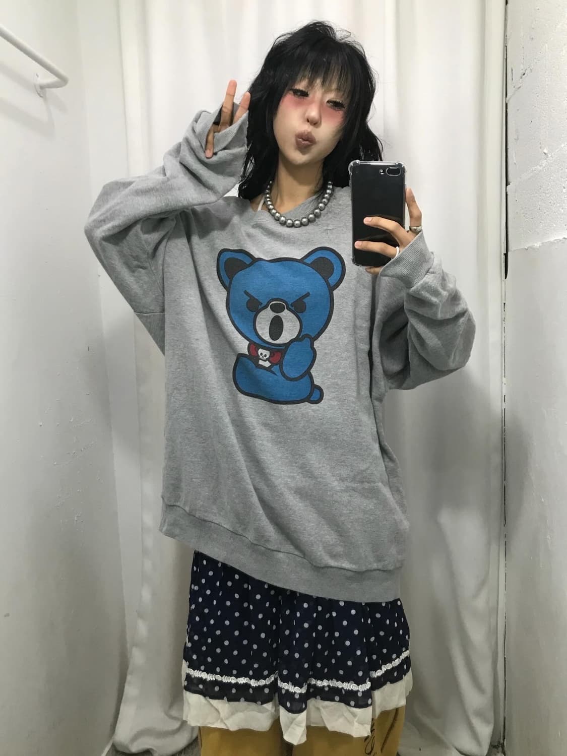 Hysteric Glamour Fxxk Bear Sweat Shirt 상품이미지6