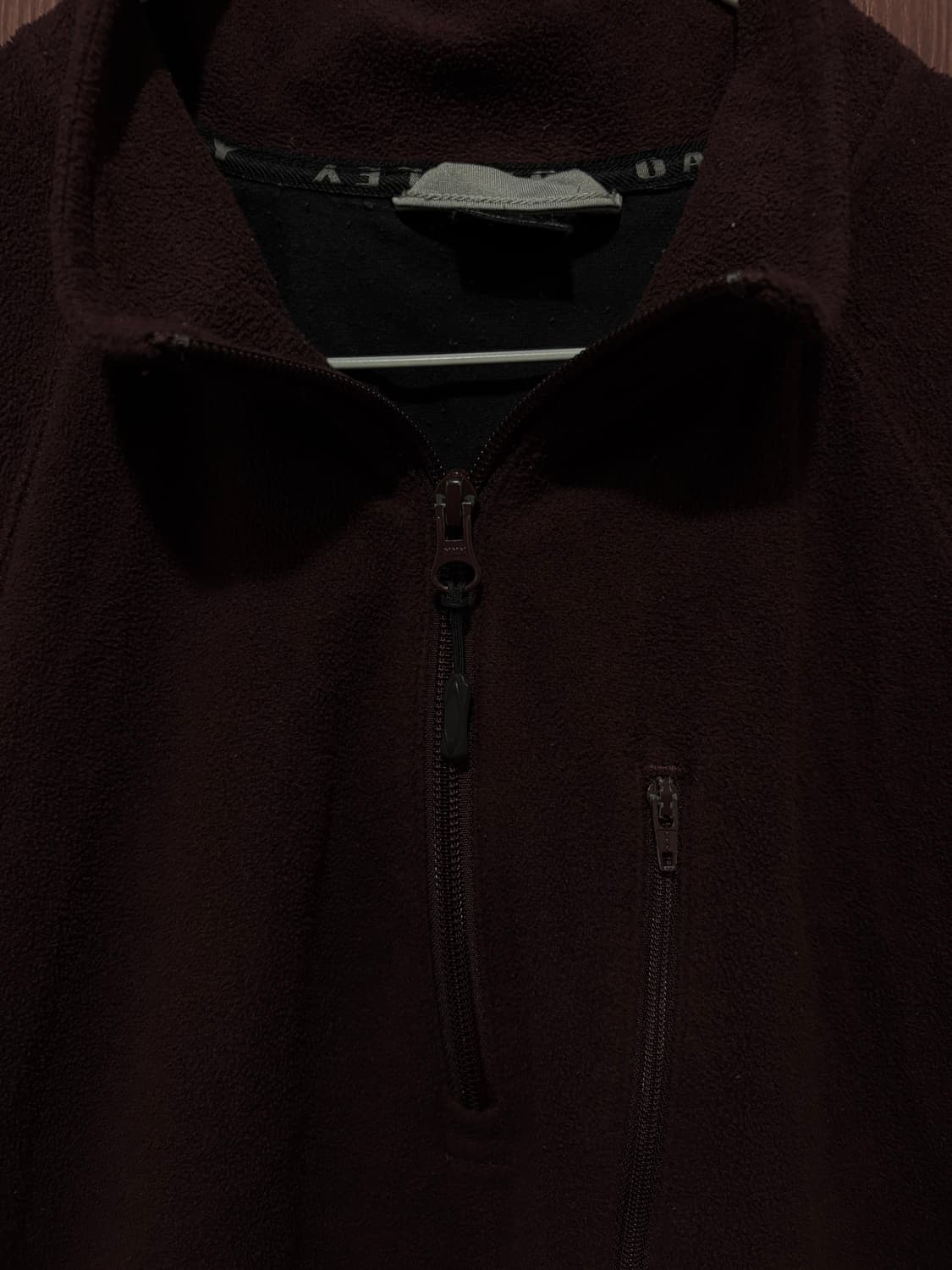 OAKLEY half zip up 버건디 상품이미지5