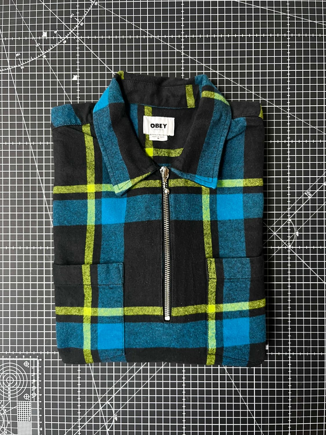 오베이 하프집 풀오버 셔츠 상품이미지7