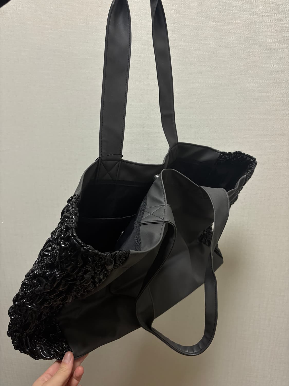 소이 DRY 숄더백 블랙 하트 상품이미지3