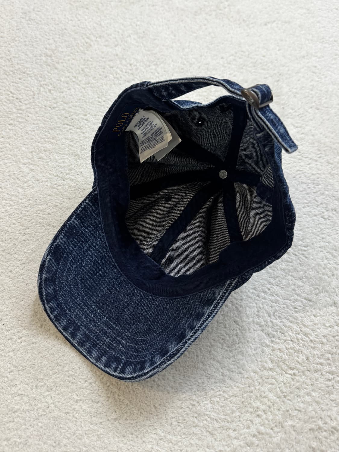 폴로 데님 볼캡 모자 상품이미지4
