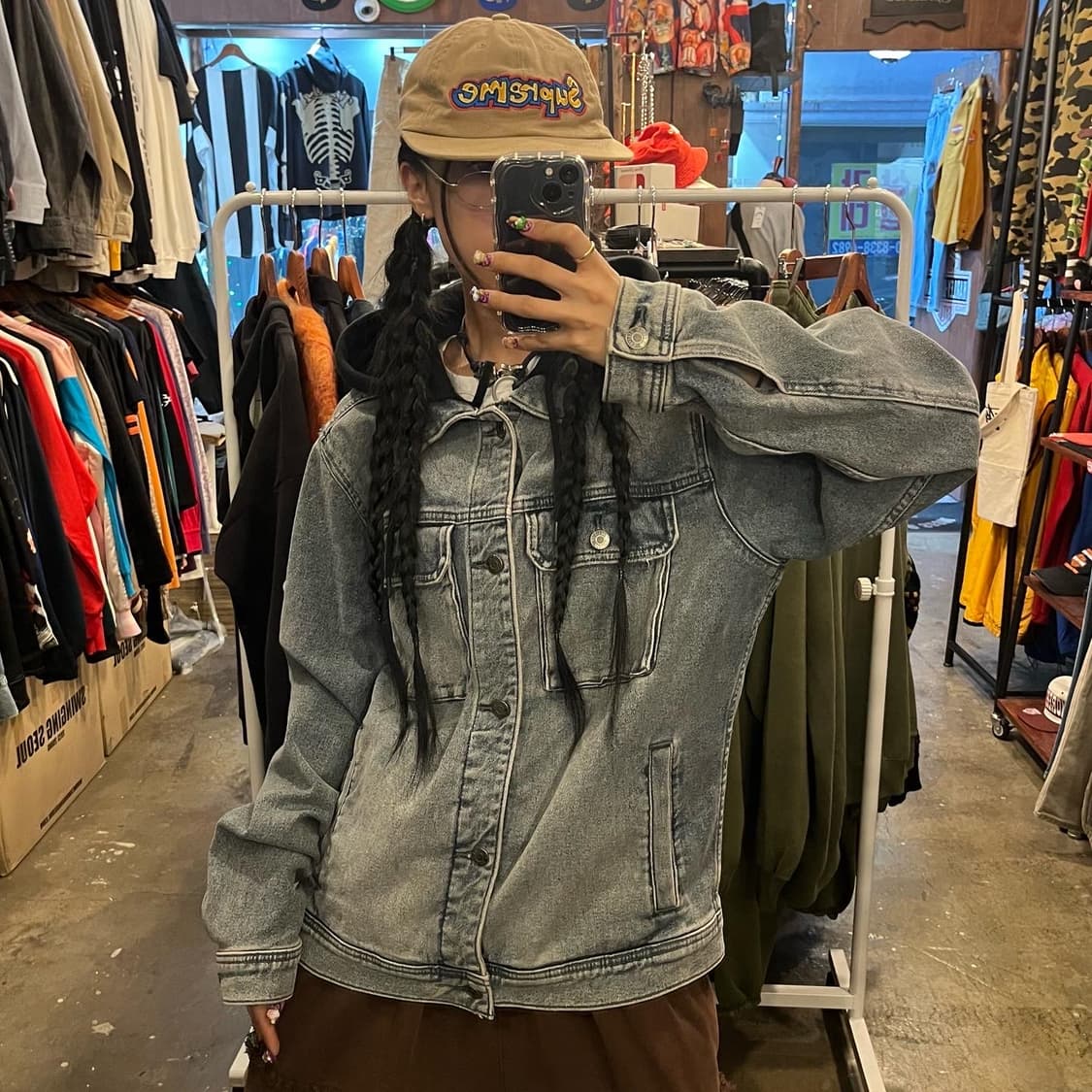  HOLLISTER Denim Hood Jacket 상품이미지7