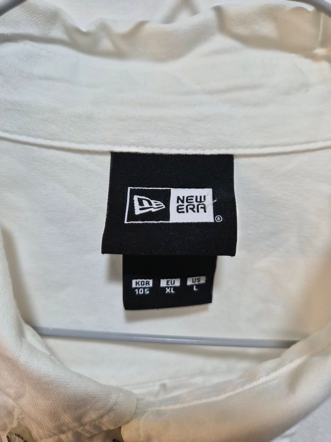XL/105) NEWERA 뉴에라 옥스포드 화이트 셔츠 팝니다 상품이미지4