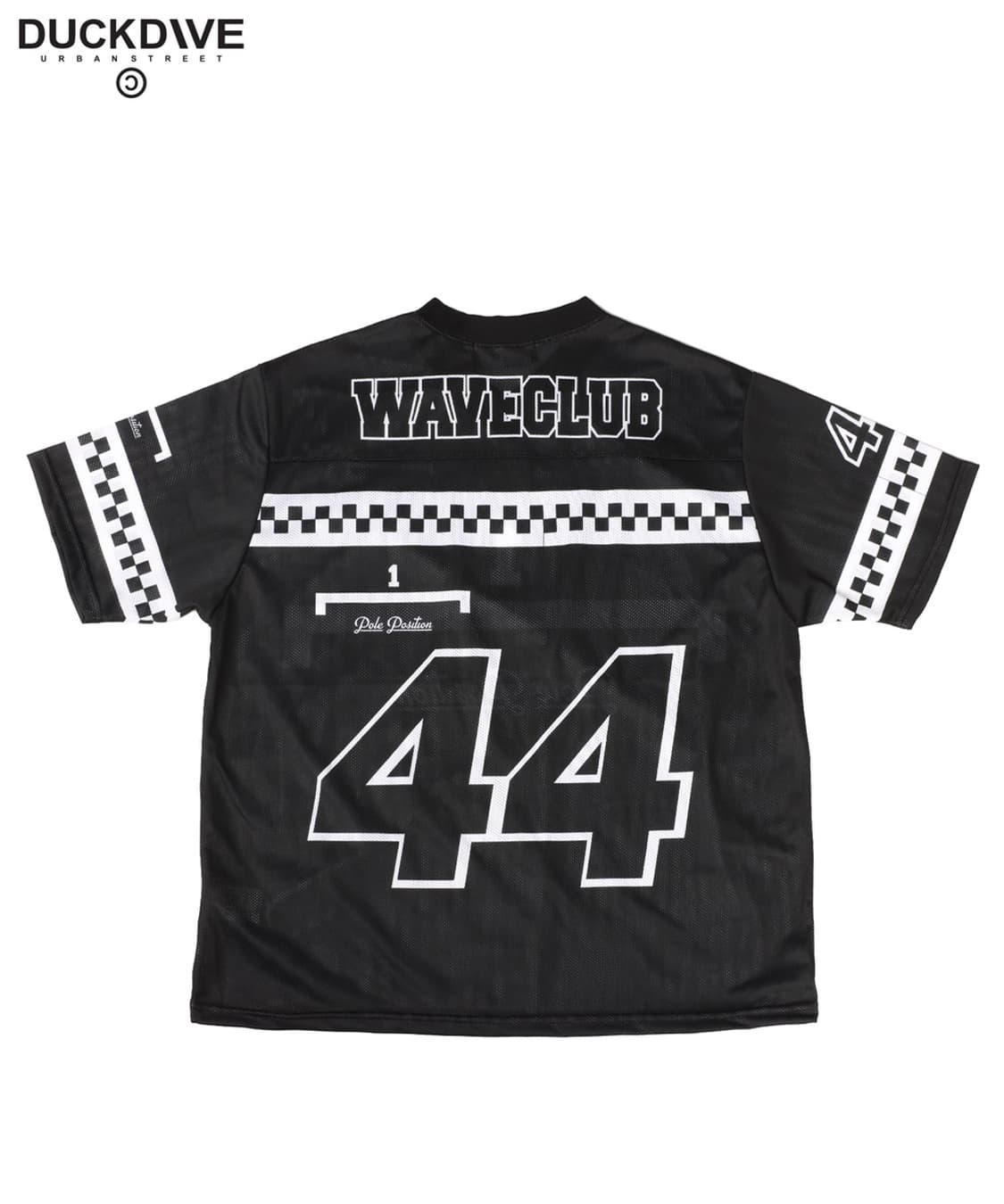 덕다이브 메쉬 져지 반팔 티셔츠 블랙 상품이미지2