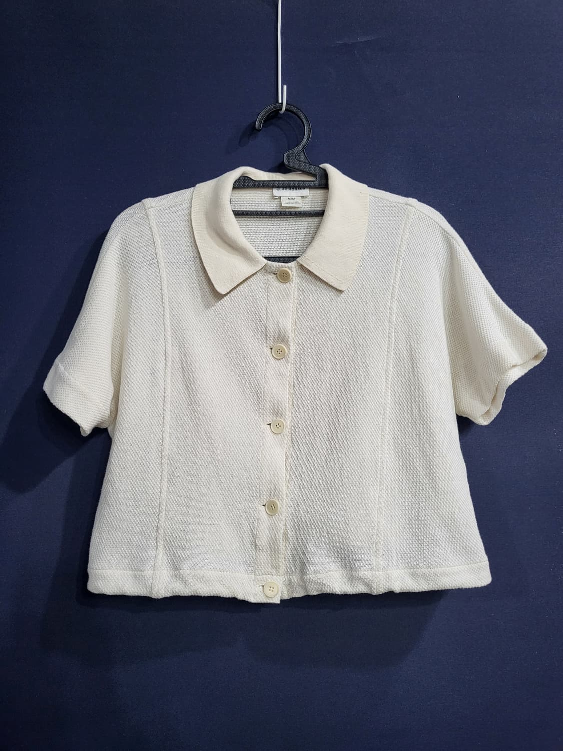 클럽모나코 카라 크롭티 상품이미지2