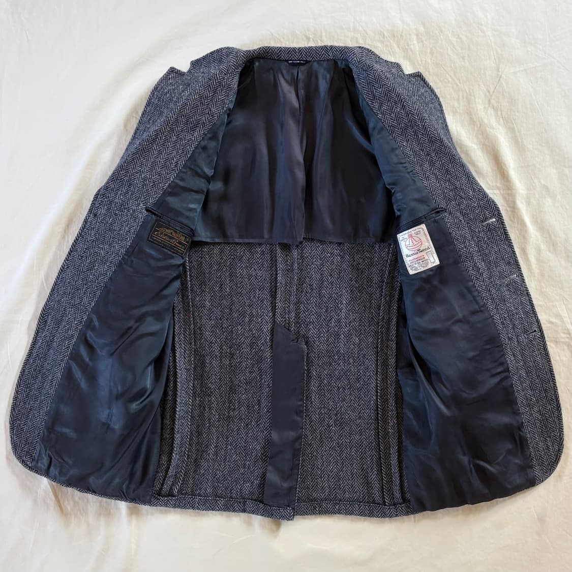60s USA Eddie Bauer Harris Tweed 헤링본 자켓 상품이미지5