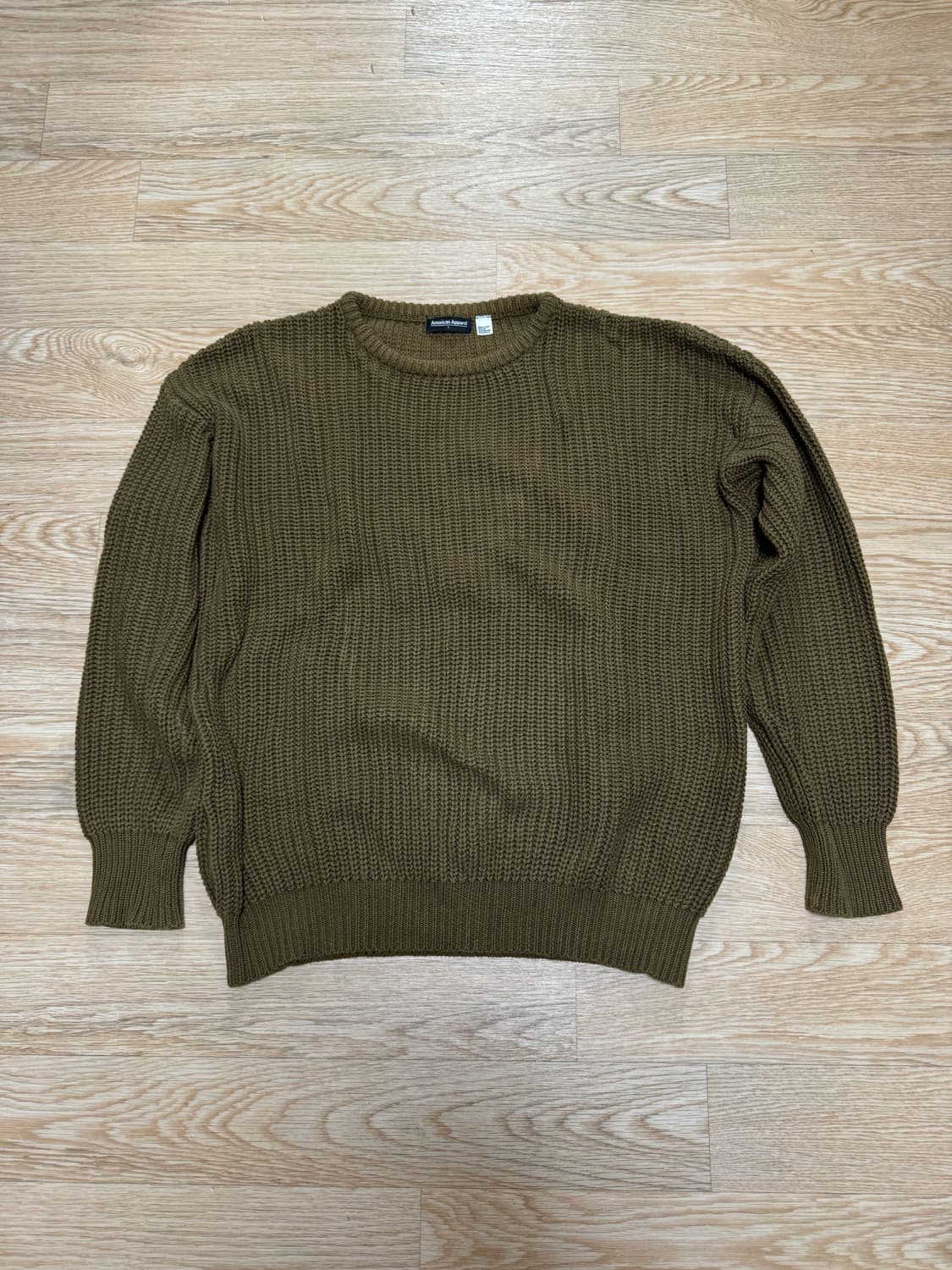 American apparel 올리브 니트 상품이미지1