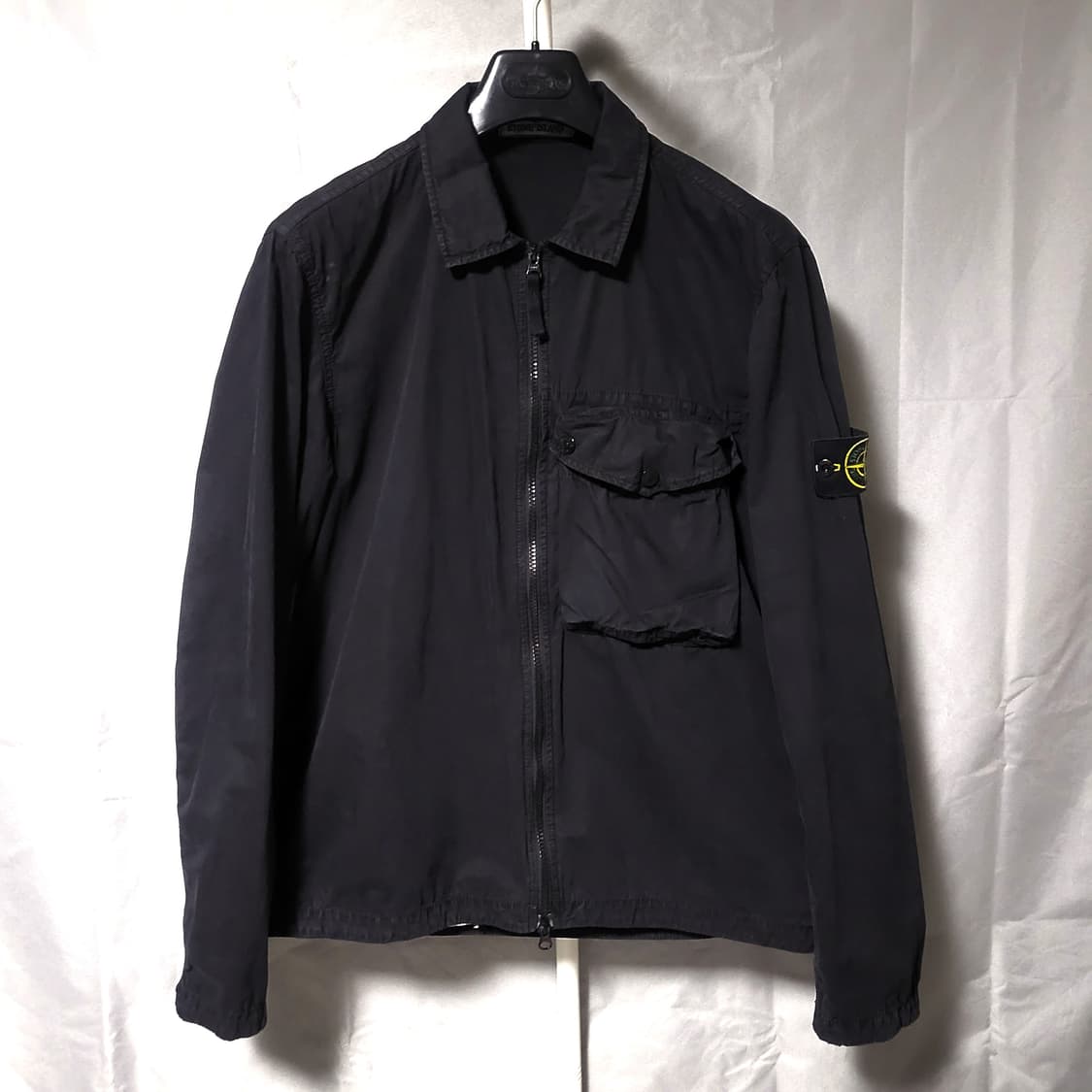 [백화점판/L size]21SS 스톤아일랜드 올드이펙트 오버셔츠 상품이미지1