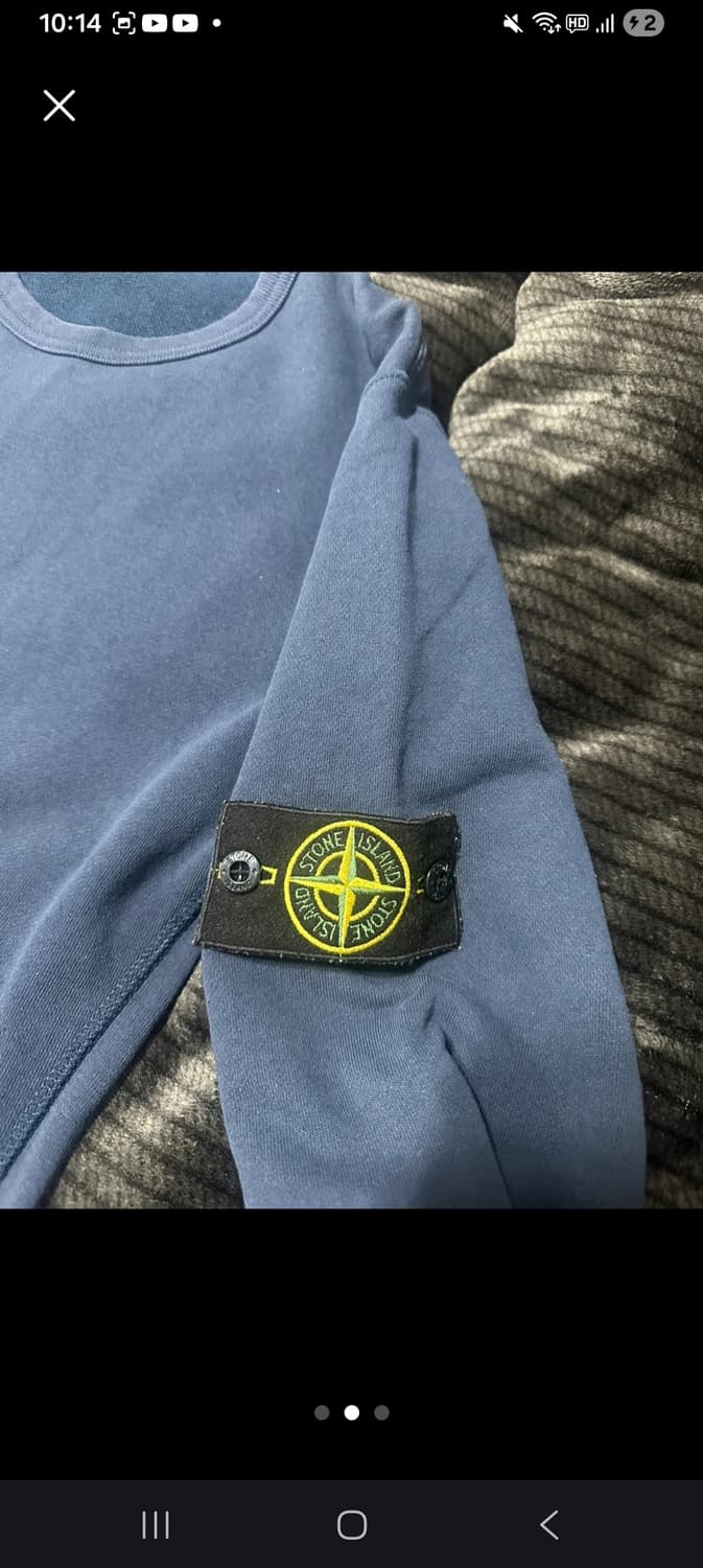 스톤아일랜드 맨투맨 L 블루 상품이미지2