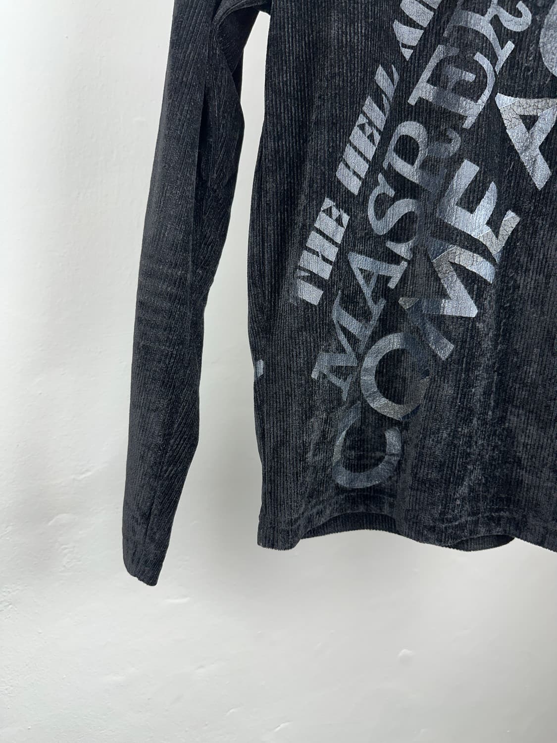 Semantic design velour v sleeve 상품이미지2