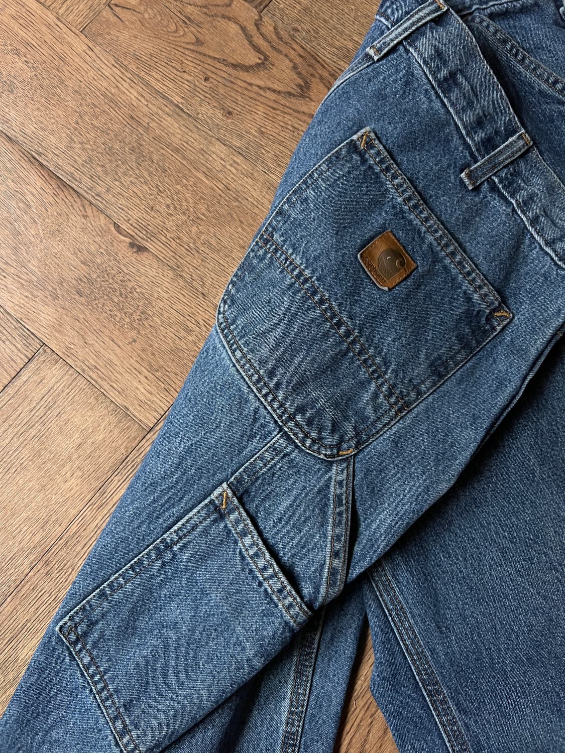 [35]칼하트 USA 싱글니 카펜터 워크 데님 팬츠 상품이미지5