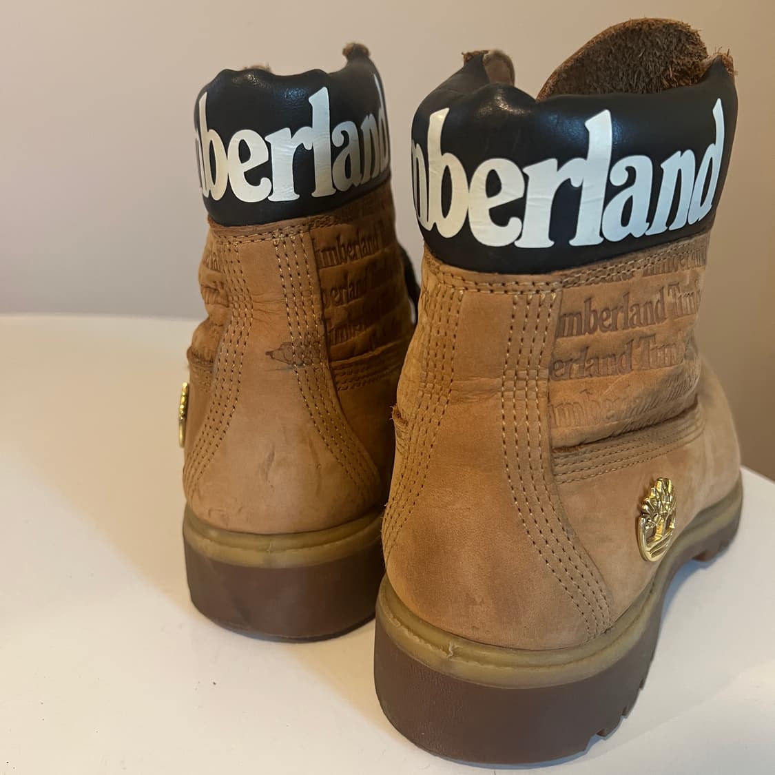 팀버랜드 6인치 로고 레터링 부츠 상품이미지3