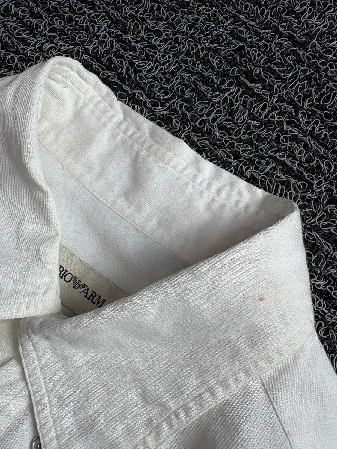 엠포리오 아르마니 자수로고 미니멀 옥스포드 셔츠 2772 상품이미지4