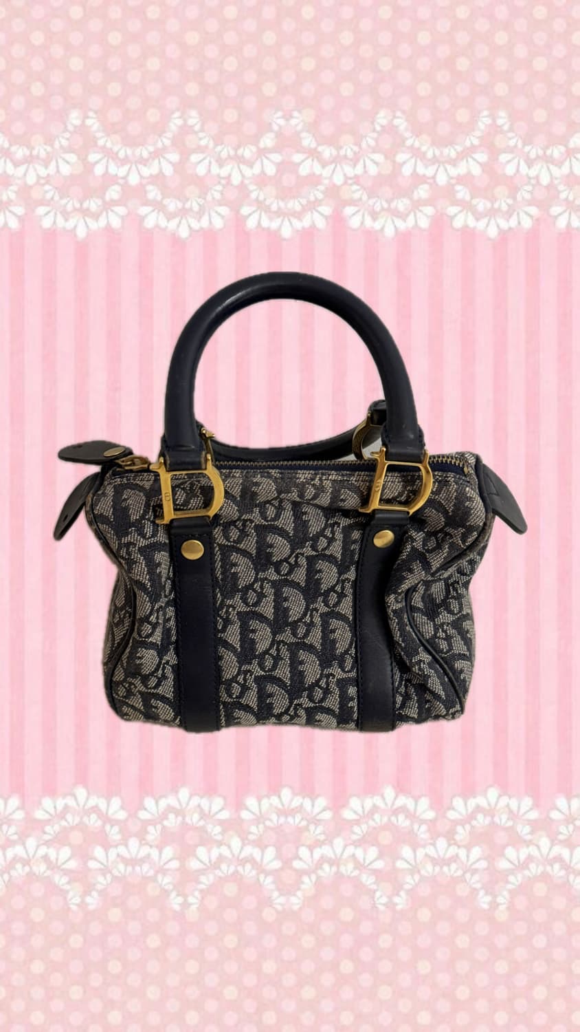 디올 빈티지 미니 보스턴백 상품이미지2