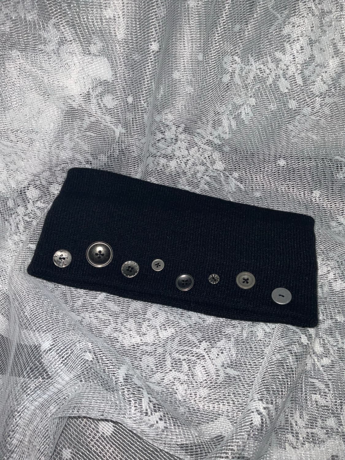 메탈단추 헤어밴드 상품이미지2