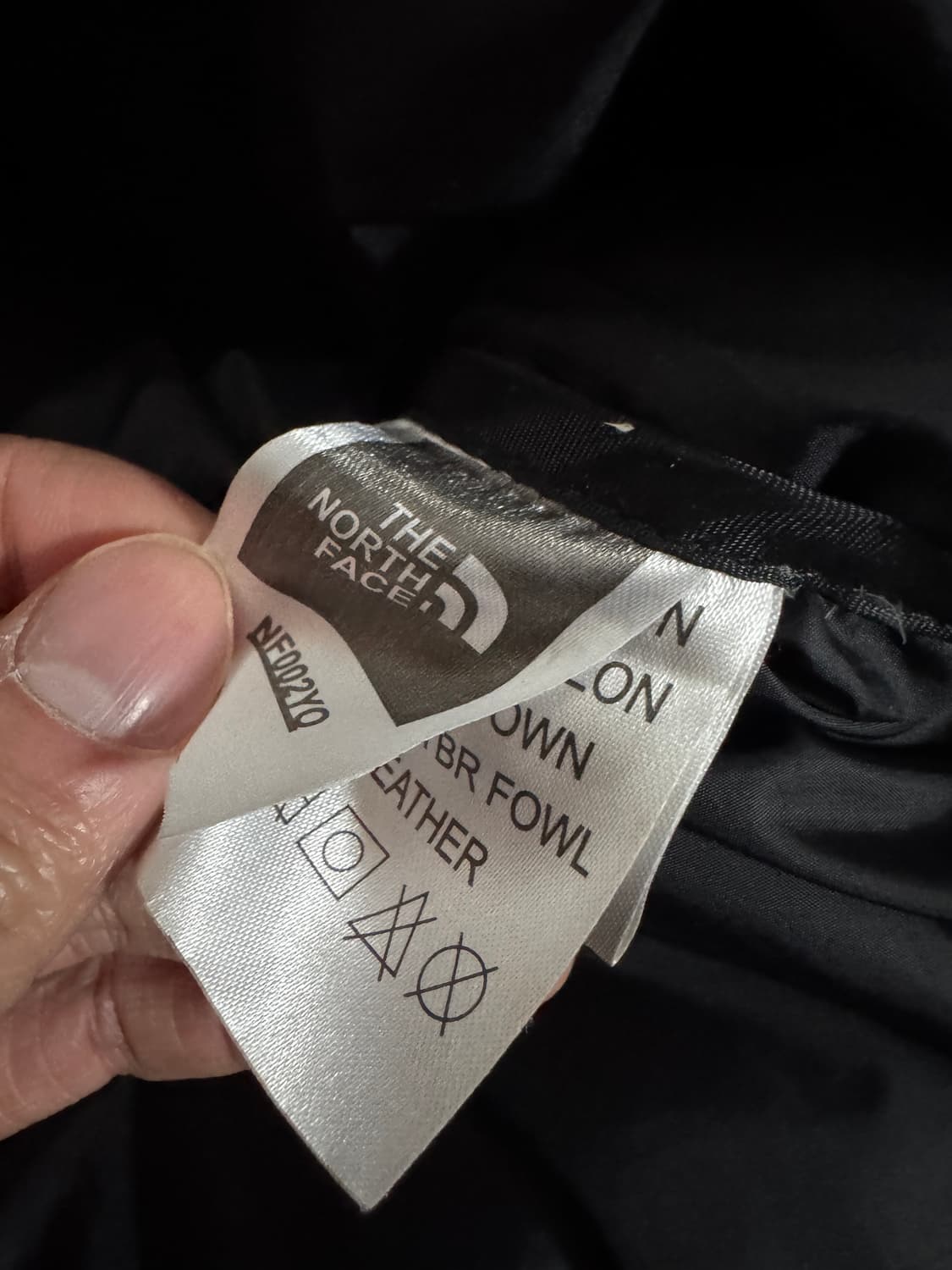 노스페이스 빈티지 눕시 다운 후드 패딩 블랙 L 상품이미지5