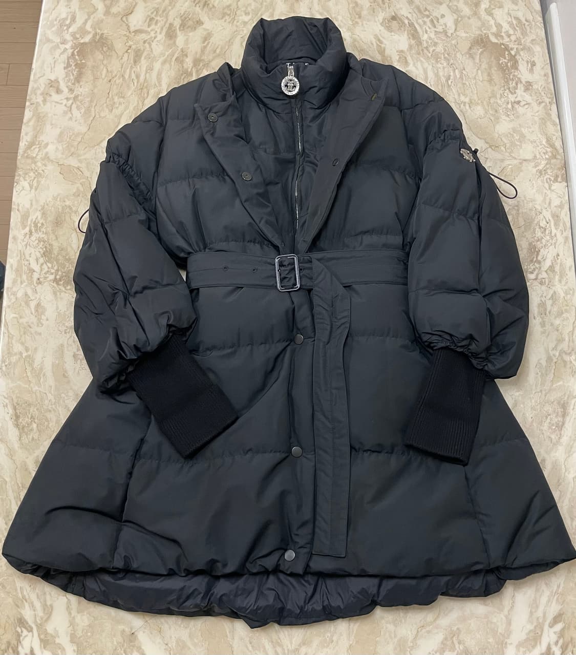 TIME 타임 블랙 구스다운패딩 상품이미지4