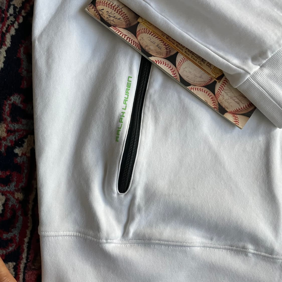 폴로 랄프로렌 배색 집업 자켓 상품이미지3