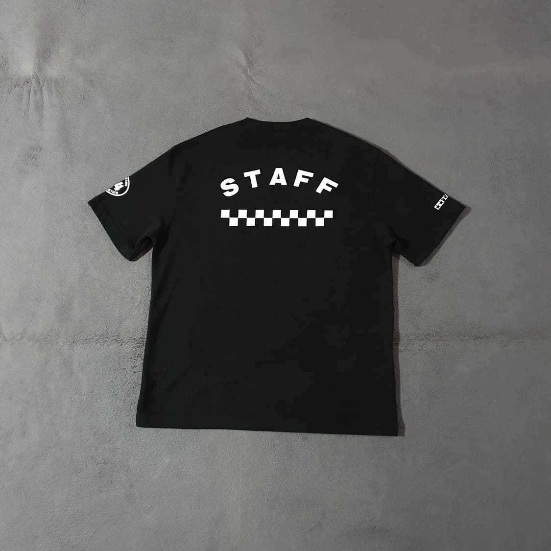 타미야 아이앱스튜디오 스태프 반팔 티셔츠 S 블랙 상품이미지1