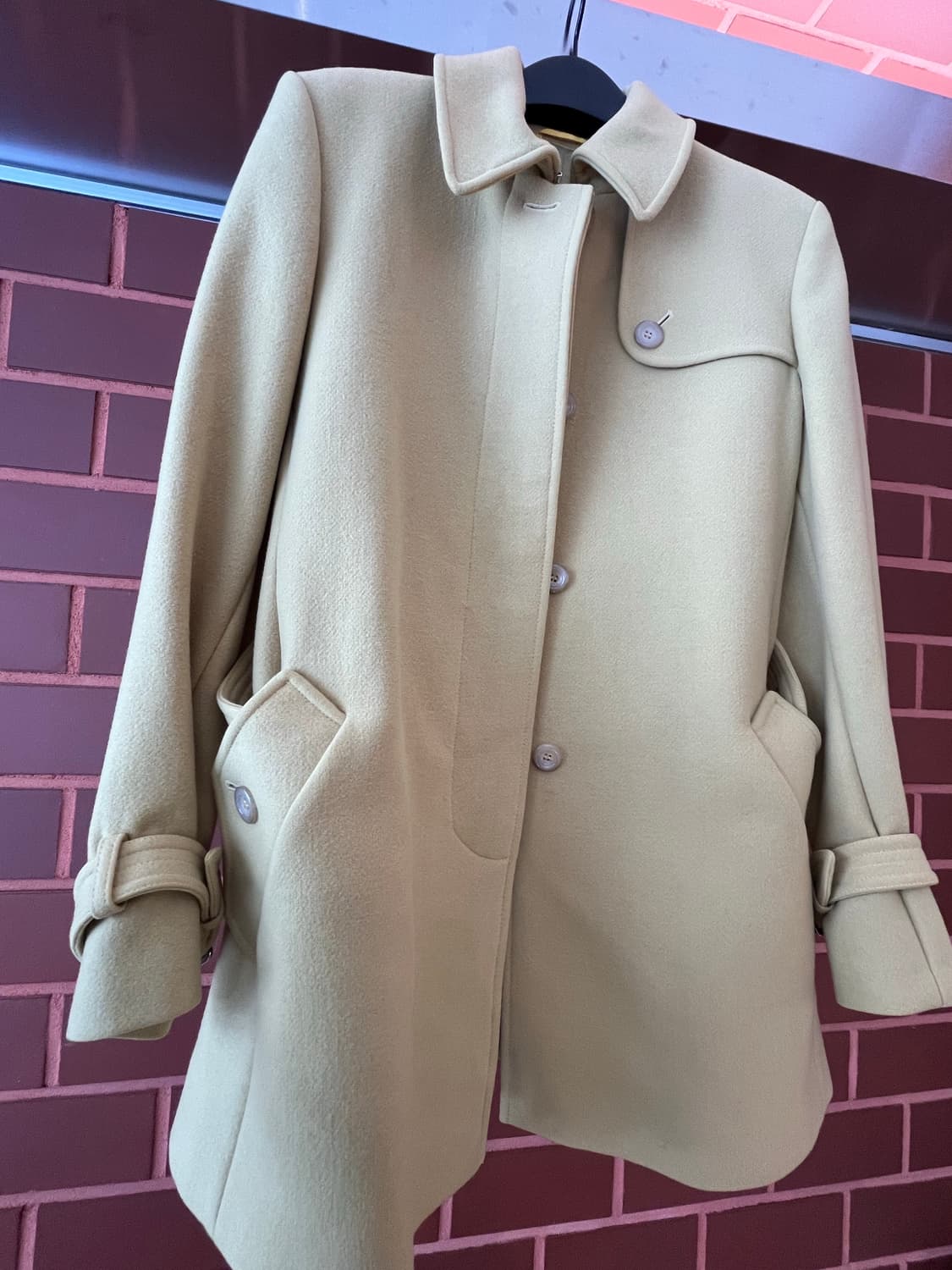 정품 막스마라 울 코트 상품이미지7