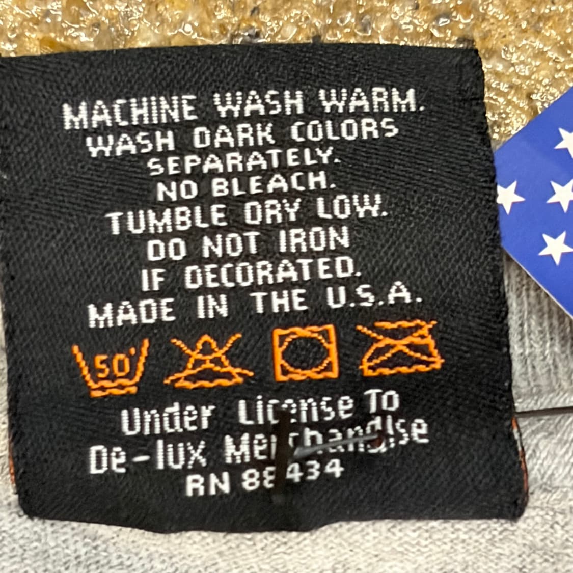 90s Made in USA 빈티지 할리데이비슨 민소매티 나시 상품이미지5