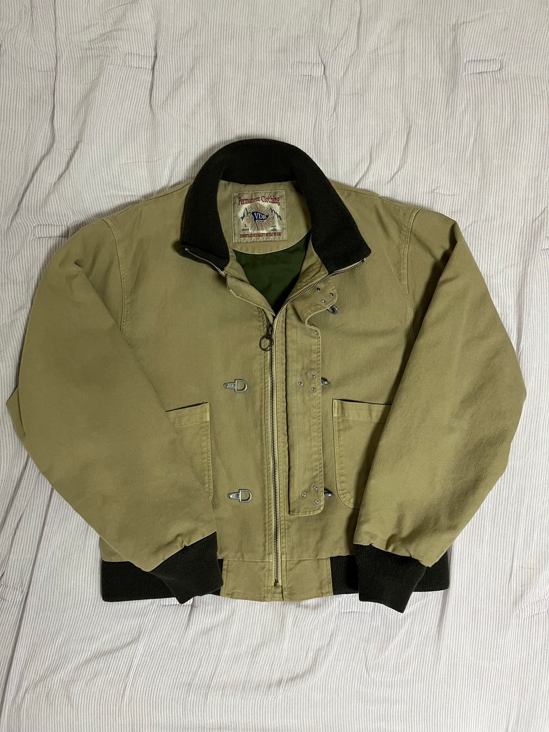 VDR 탱커 자켓 빈티지 샌드 상품이미지2