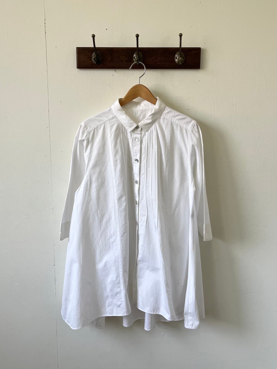 coulage 핀턱 셔츠 원피스 상품이미지1