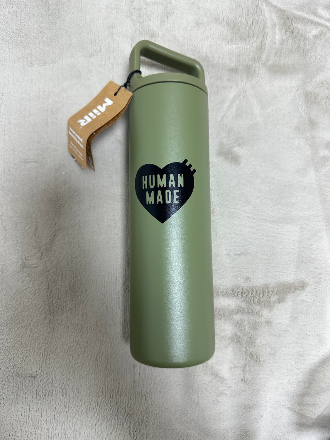 휴먼메이드 와이드 마우스 보틀 물병 올리브(한정판) 상품이미지1