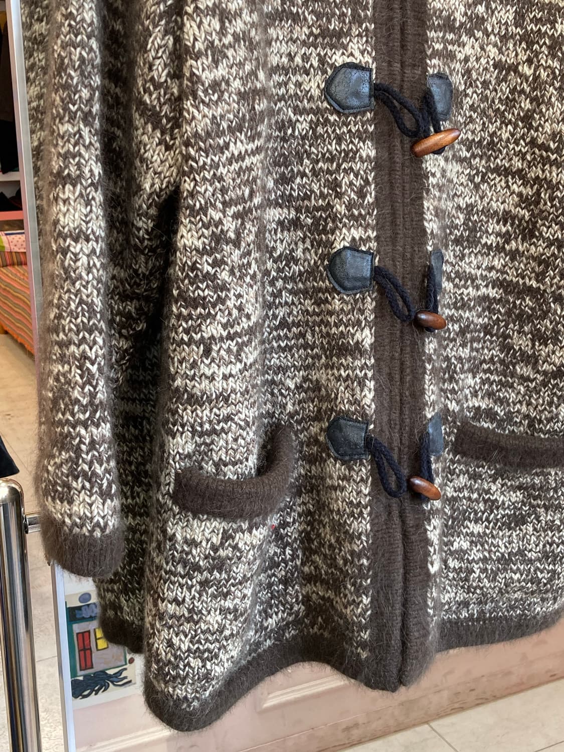 코지 브라운 떡볶이 코트 상품이미지3