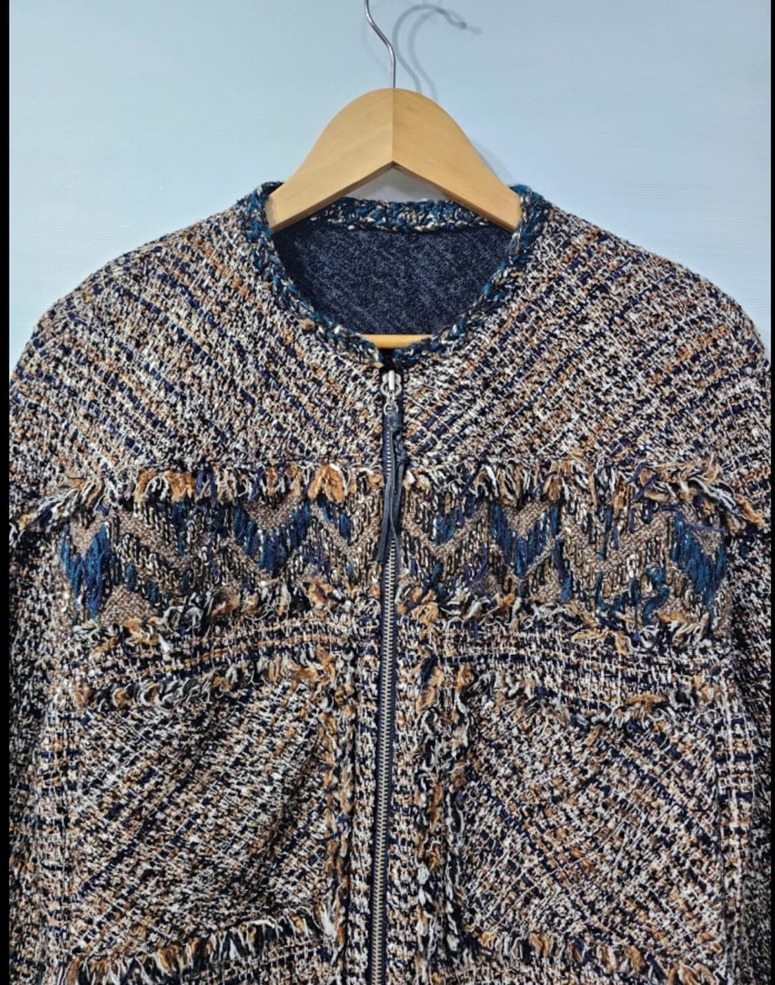 한섬 시스템 SYSTEM 트위드 재킷 자켓 ~66 상품이미지1