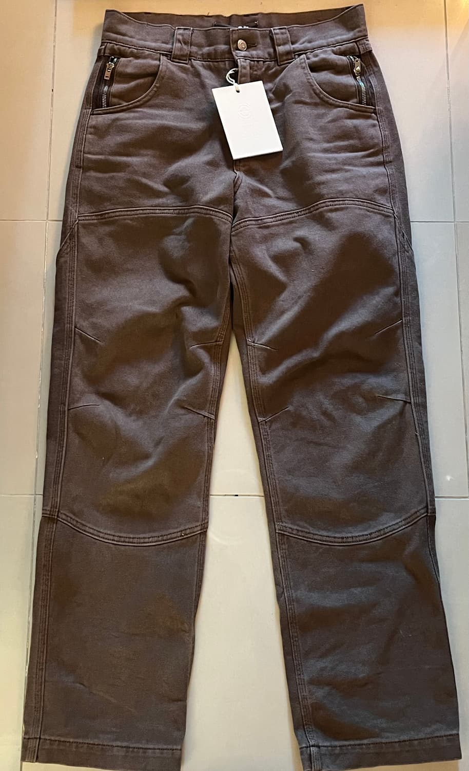 (M) 플라스틱프로덕트 카프 포켓 팬츠 브라운 상품이미지3