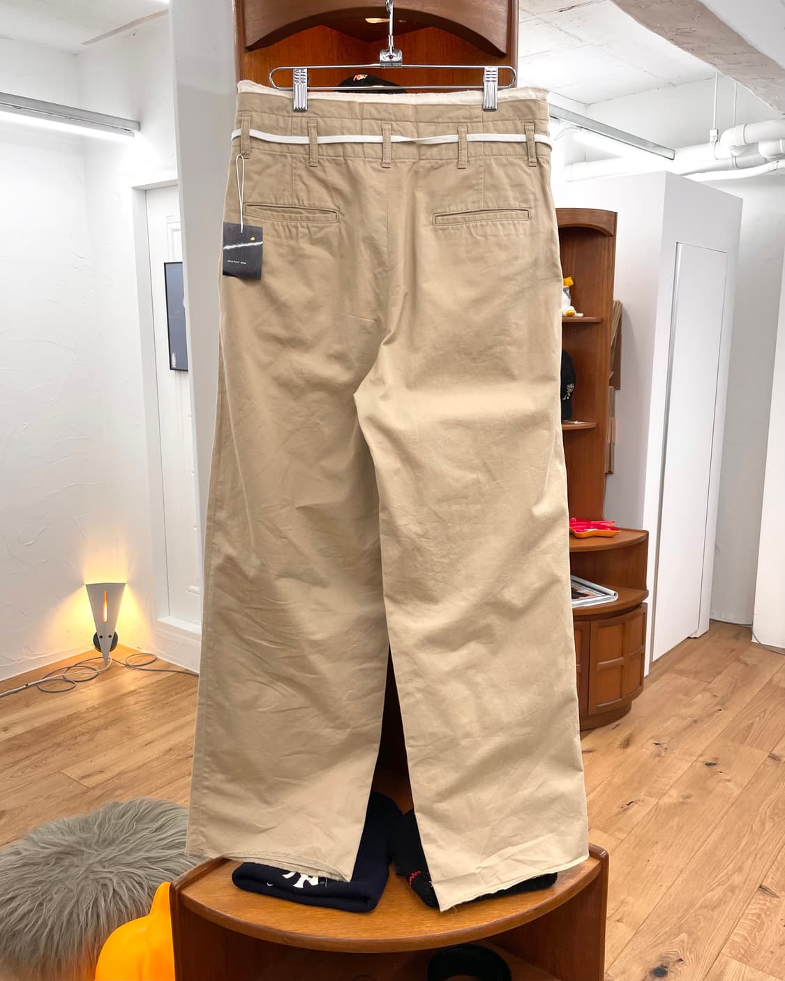 [S] 사스콰치패브릭스 스트랩 와이드 팬츠 상품이미지5