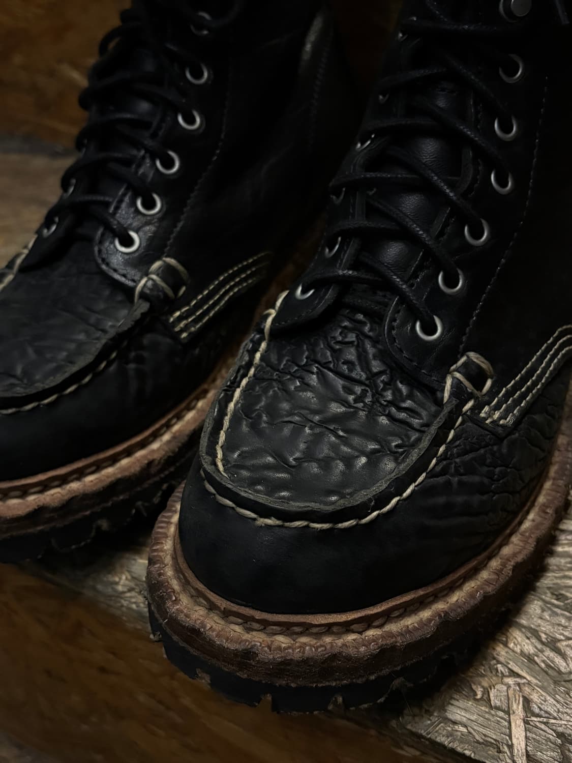 VISVIM scout moc hi-folk 비즈빔 스카우트 목 부츠 상품이미지5