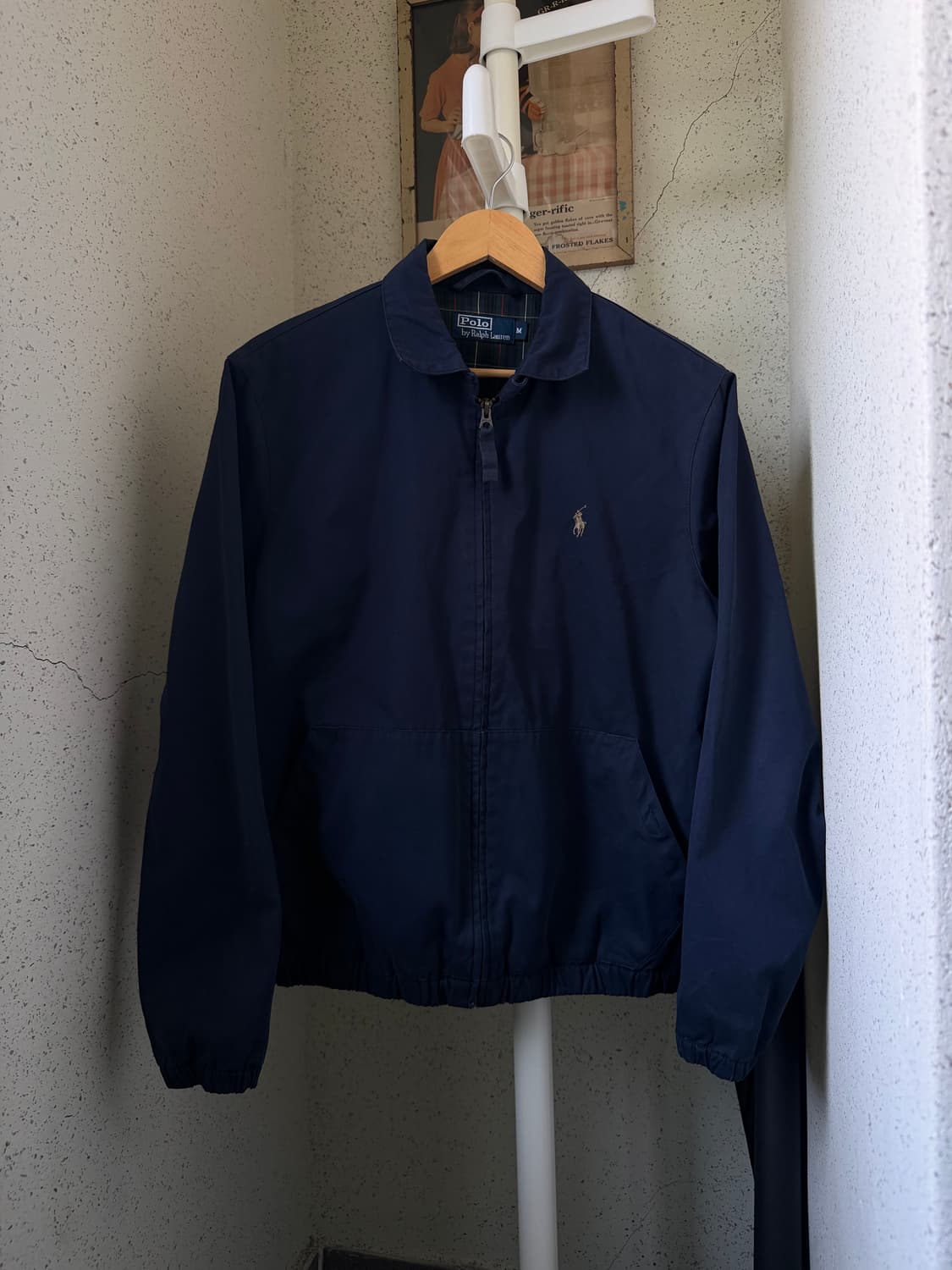 폴로 네이비 스윙톱 자켓 M 상품이미지1