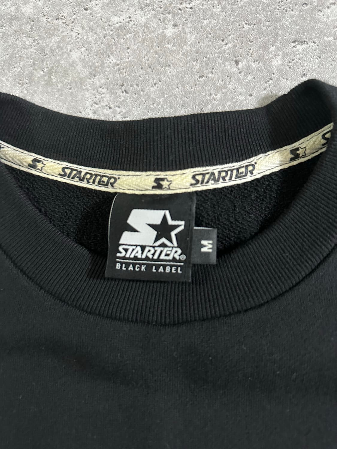 블랙 라벨 맨투맨 블랙 상품이미지4