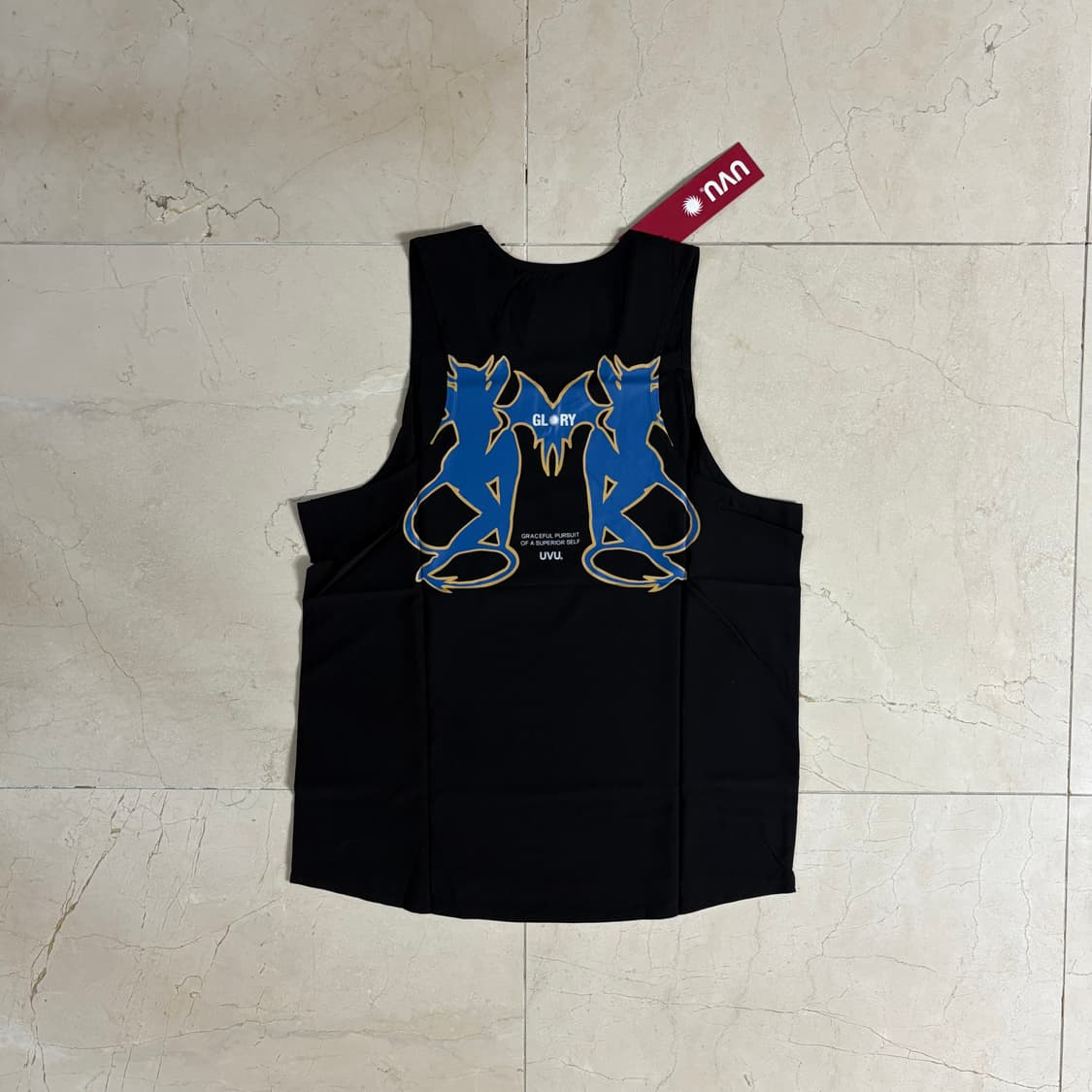 UVU running vest London Marathon Black 상품이미지3