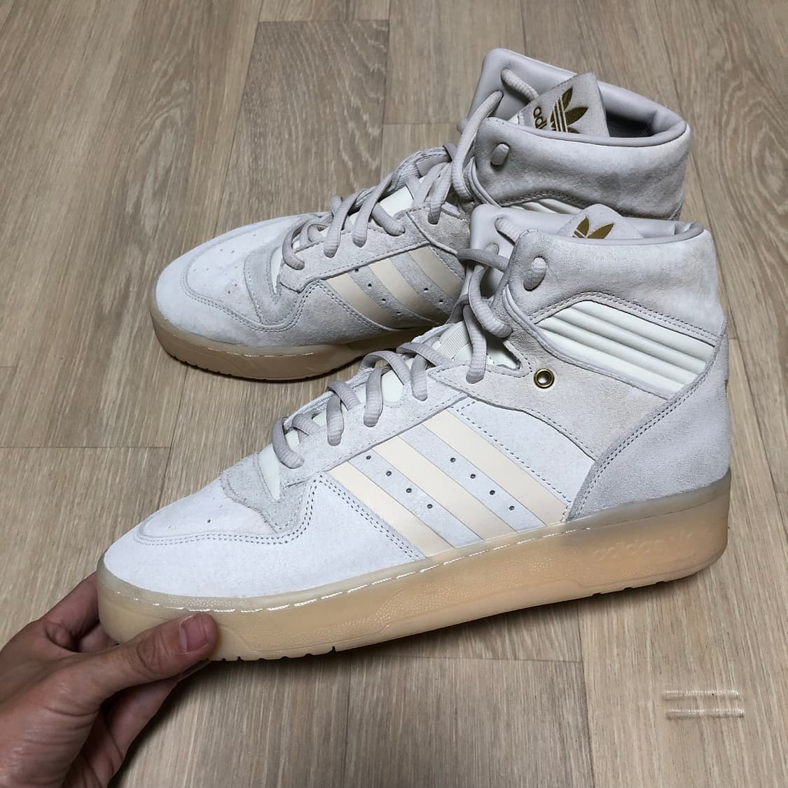 (285) 아디다스 adidas 라이벌리 하이 오프 화이트 상품이미지1