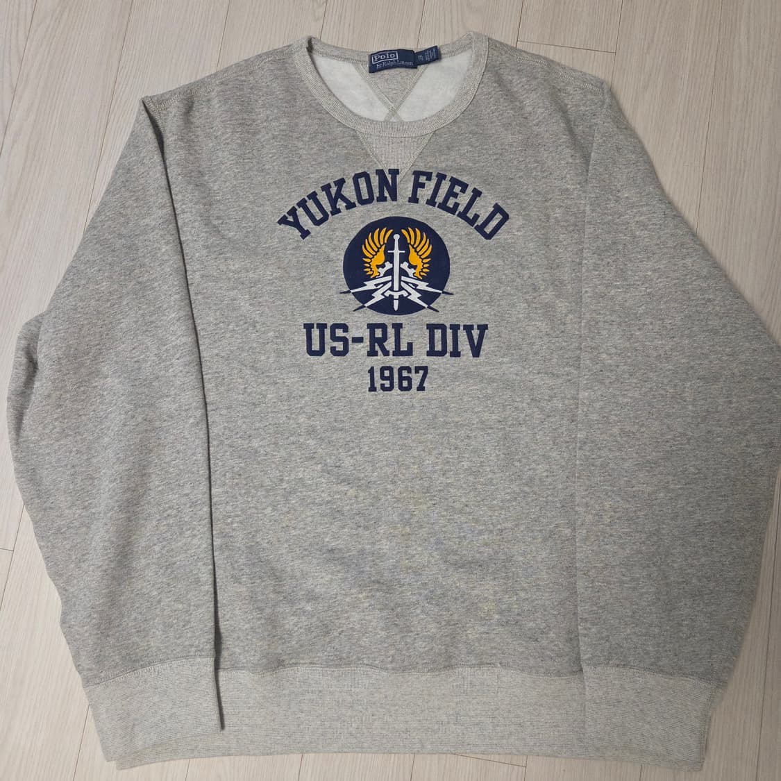 폴로 유콘필드 맨투맨 그레이 XXL 상품이미지1