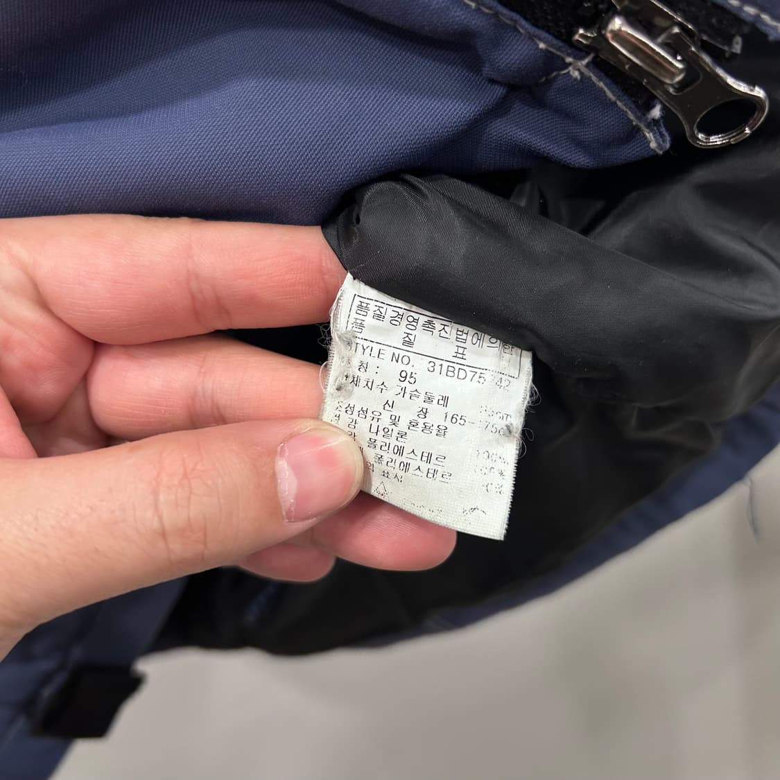 MLB 라이더 스티치 올드스쿨 후드 바람막이 자켓 상품이미지5