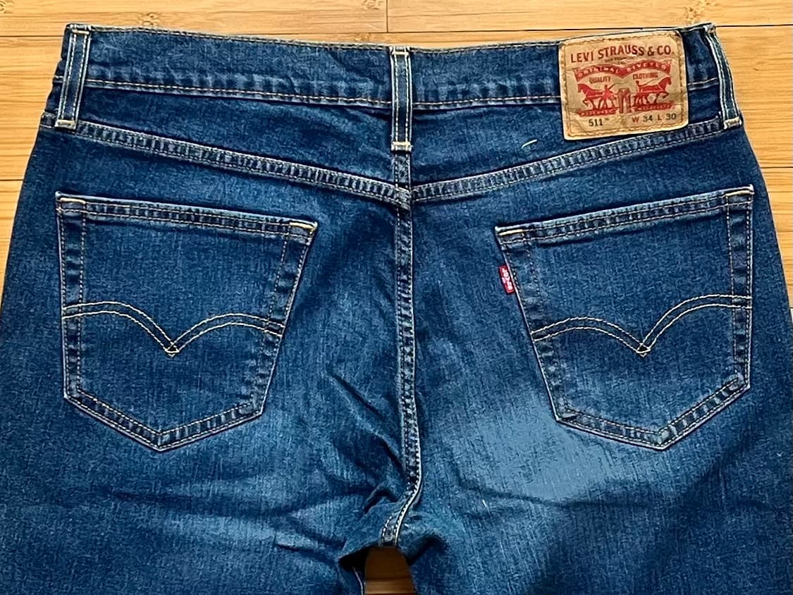 리바이스 511 데님팬츠 W34 L30 상품이미지4