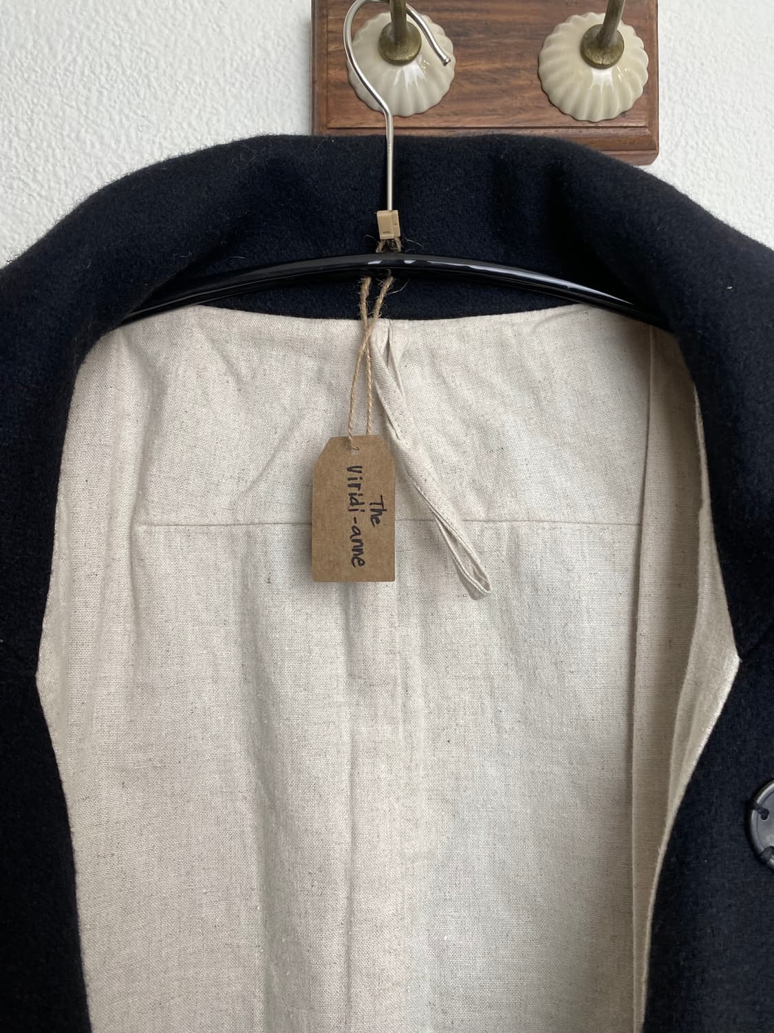 더 비리디안 하이넥 코트 상품이미지10