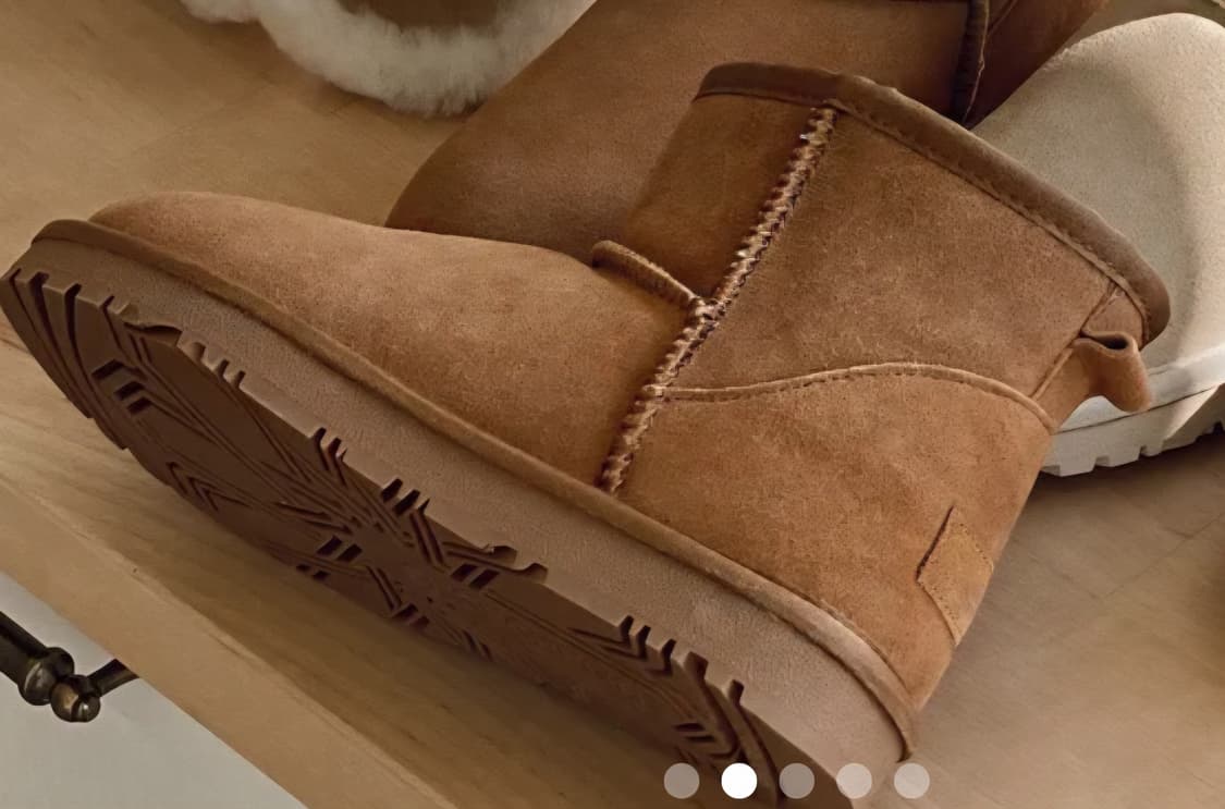 숏 어그부츠 브라운  상품이미지1