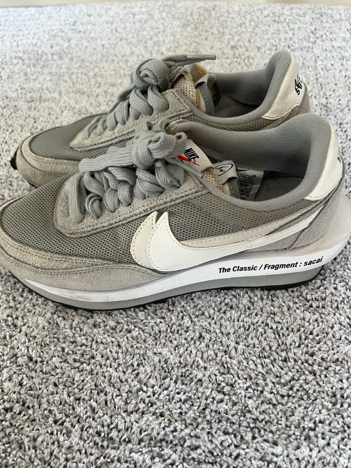 나이키 x 사카이 x 프라그먼트 LD와플 '라이트 스모크 그레이 상품이미지1