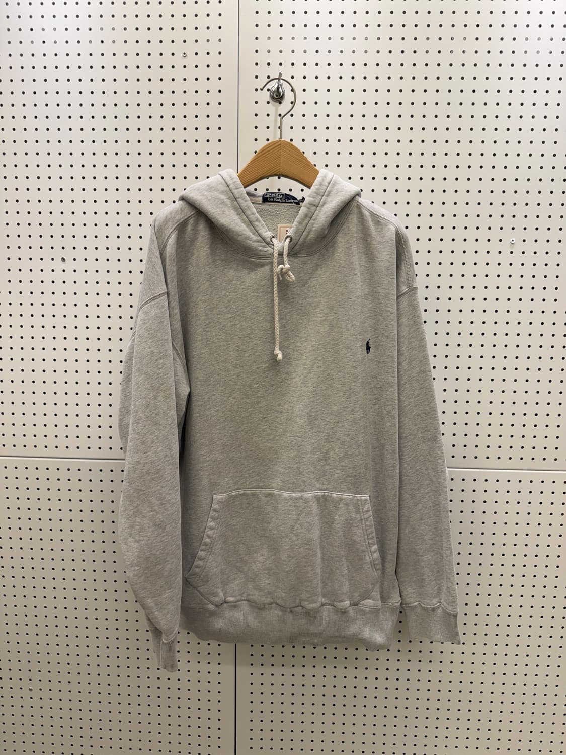 폴로랄프로렌 포니 자수 그레이 후드티 U1386 상품이미지2