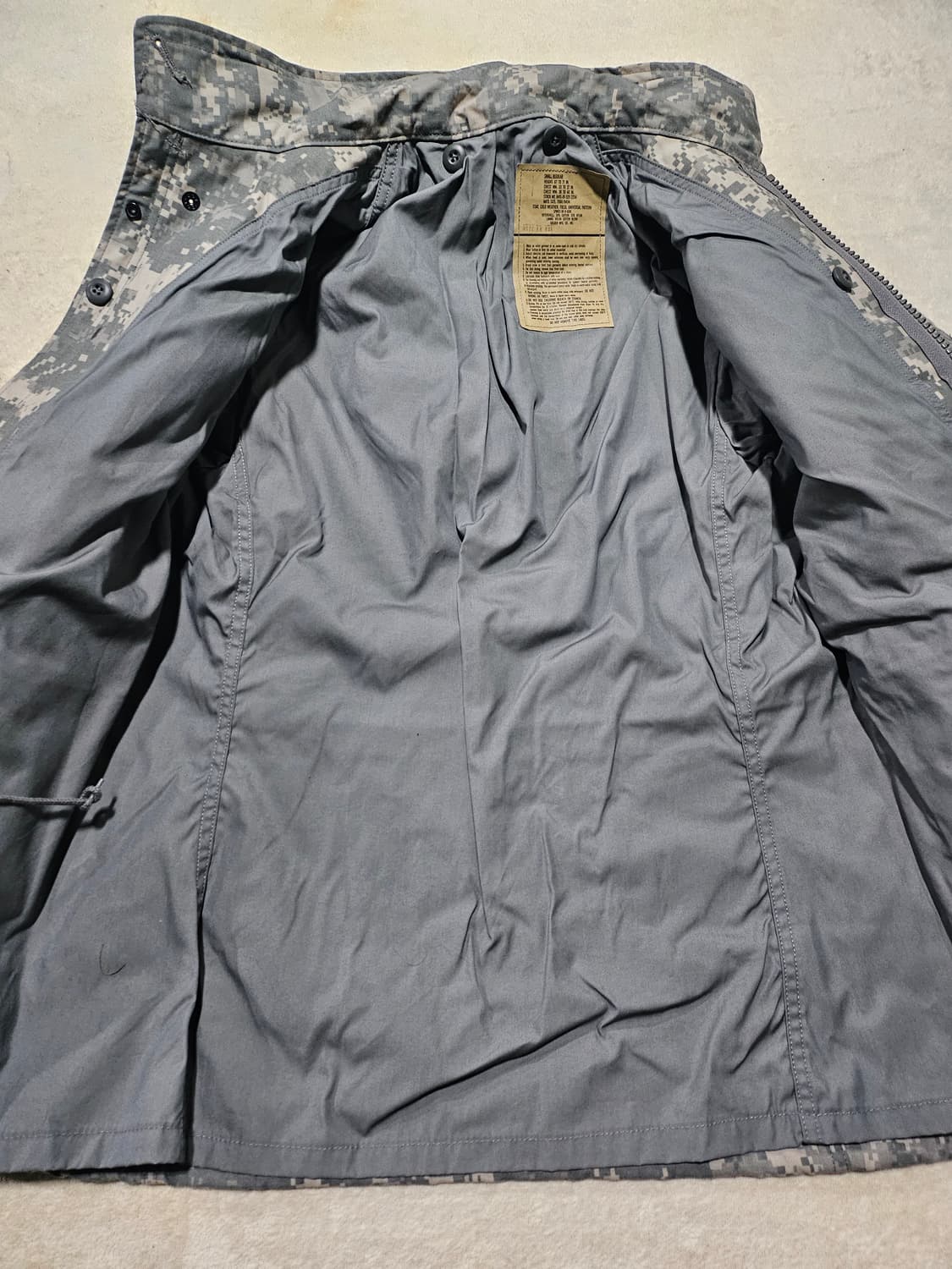 미군오리지날 ACU M65 필드자켓 신품 상품이미지2