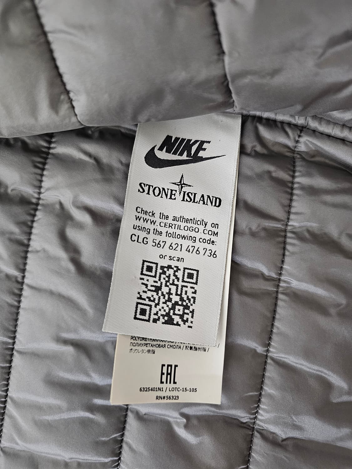 나이키 X 스톤아일랜드 무솔라 고마타 자켓 상품이미지7