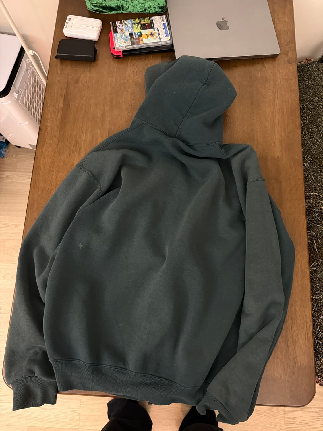 XL) 러셀 00 포레스트 그린 후드집업 상품이미지2