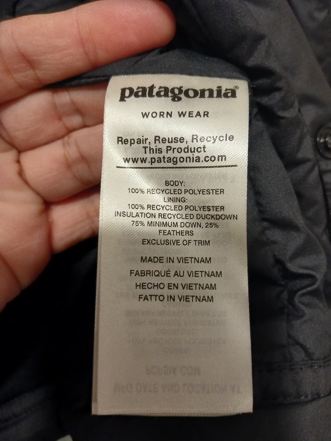 파타고니아 정품 여성 패딩 S 사이즈 상품이미지5